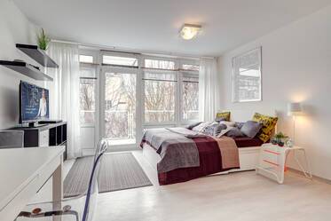 Централен Schwabing: 1-стаен апартамент