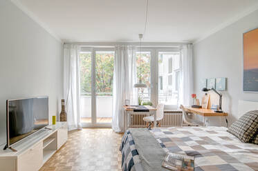 Apartamento de 1 quarto acolhedor e moderno