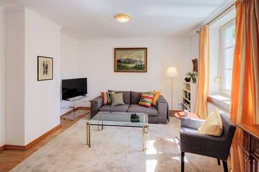 Højkvalitets maisonette-lejlighed med rummelig terrasse