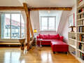 갤러리 플랫 München Schwabing (links der Leopoldstraße) 02 거실 공간 1090