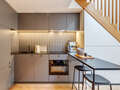 Maisonette galéria lakás München Herzogpark 01 Konyha 12527
