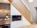 Maisonette galéria lakás München Herzogpark 05 Nappali 12527
