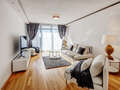 Maisonette lakás München Olympiadorf 02 Nappali 13150