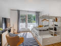 Flat München Nymphenburg 01 Stue og oppholdsrom 13624