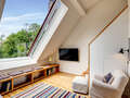 Maisonette galéria lakás München Glockenbachviertel 04 Nappali 13995