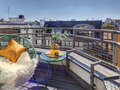Maisonette lakás München Glockenbachviertel 01 Tetőterasz 14319