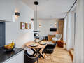 Διαμέρισμα με βεράντα στην ταράτσα München Sendling-Westpark 04 Καθιστικό 14433