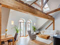 Podkrovní byt München Dreimühlenviertel 02 Obývací prostor 14505