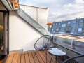 Maisonette daire München Glockenbachviertel 02 Çatı terası 14717
