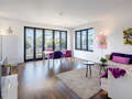 Apartament cu terasă pe acoperiș München Altbogenhausen 01 Zona de zi 14872