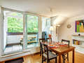Apartamento no sótão München Obergiesing 01 Loggia 14920