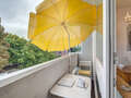 Flat München Schwabing (links der Leopoldstraße) 01 Balkong 2684