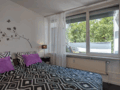 Stanovanje s strešno teraso München Neuhausen 01 Spalnica 2774