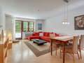 Mezonetový byt München Glockenbachviertel 01 Living 3866