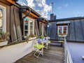Podkrovní byt München Giesing 01 Balkon 4477