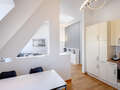 Tetőtéri lakás München Neuhausen 03 Konyha 7084