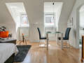Таванско помещение München Altstadt 02 Living 8000