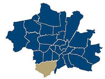 Lage Solln Lage des Stadtteils Solln in München