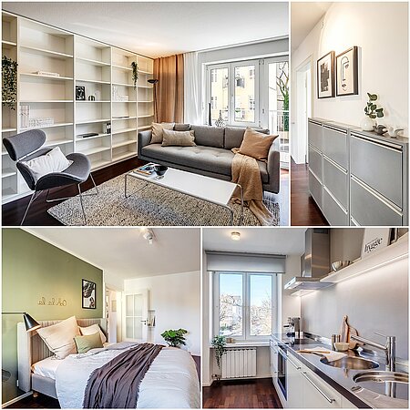 Apartment 12071 ID 12071: Schwabing'in en iyi konumu, geniş balkonlu
