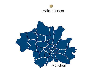 Lage von Haimhausen Karte