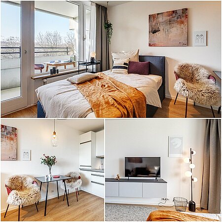 Apartment 12031 ID 12031: Balkonlu şık daire