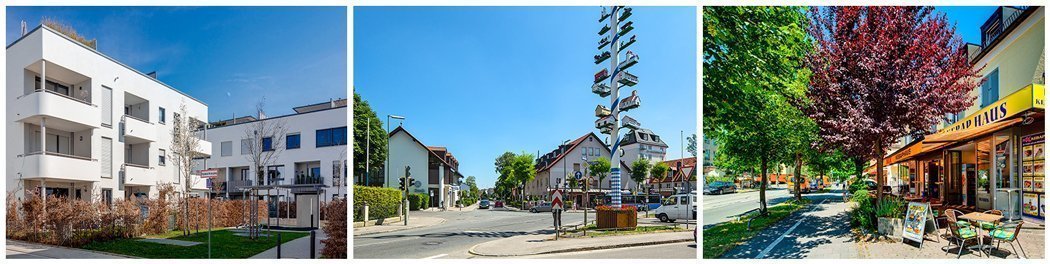 Fotos vom Stadtteil Aubing Fotos der Häuser und Umgebung in Aubing