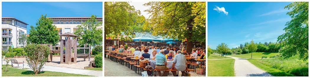 Fotos vom Stadtteil Großhadern Fotos der Häuser und Umgebung in Großhadern