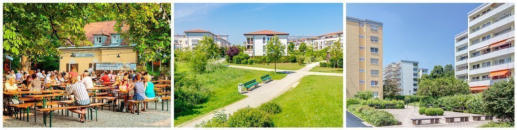 Fotos vom Stadtteil Hadern Fotos der Umgebung und Wohnanlagen in Hadern