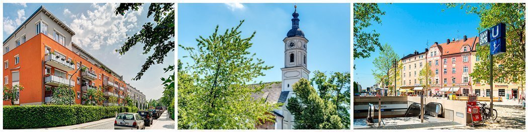 Fotos vom Stadtteil Harras Fotos der Umgebung am Harras