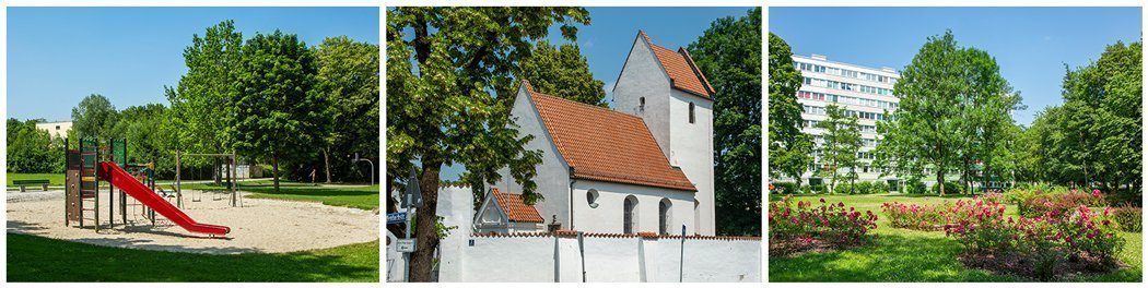 Fotos vom Stadtteil Johanneskirchen Fotos der Sehenswürdigkeiten und Umgebung in Johanneskirchen