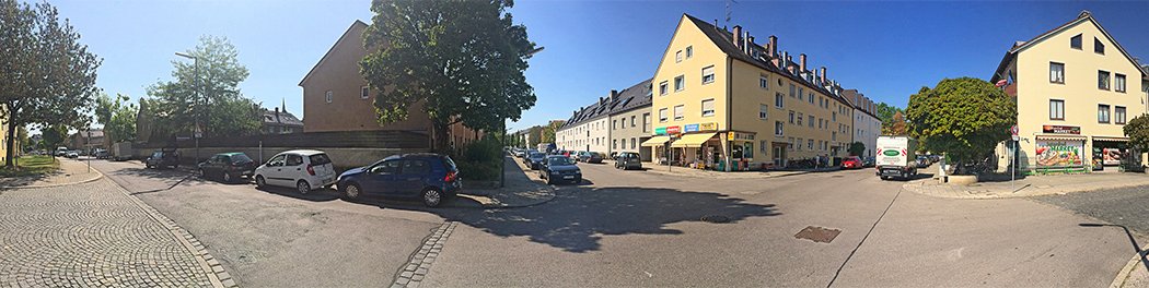 Foto vom Stadtteil Kleinhadern Foto der Umgebung in Kleinhadern