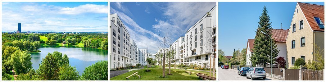 Fotos der Umgebung in Lerchenau Fotos der Umgebung und Wohngegend von Lerchenau