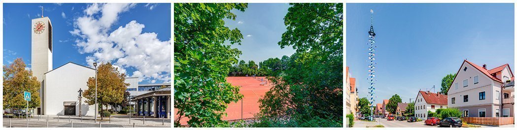 Foto vom Stadtteil Neufahrn bei Freising Foto vom Stadtteil Neufahrn bei Freising