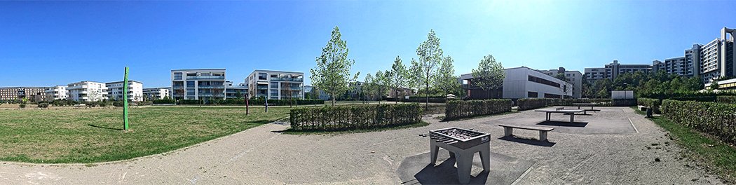 Foto vom Stadtbezirk Neuhadern Foto des Stadtteils Neuhadern in München