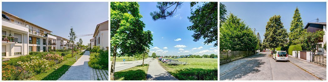 Foto vom Stadtteil Taufkirchen Foto vom Stadtteil Taufkirchen